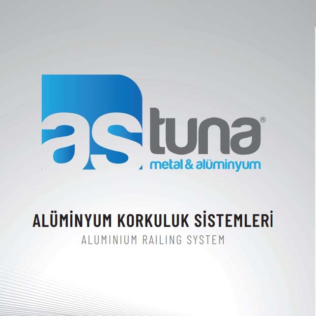 Alüminyum korkuluk sistemi katalog