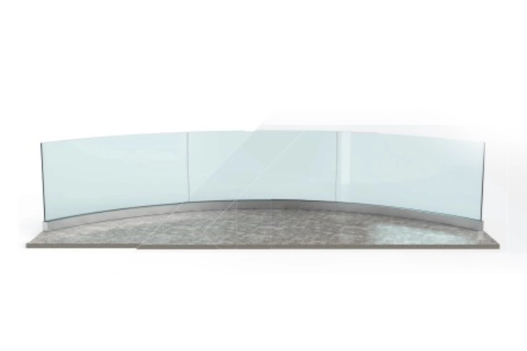 Curved Glass Railing Systems and Price